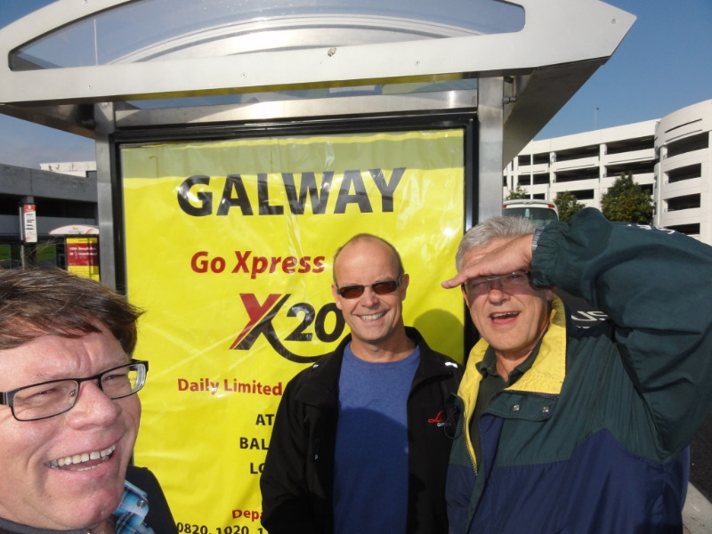 Lettvint å reise fra Dublin til Galway.  Ekspressbuss fra flyplassen og direkte til Galway.